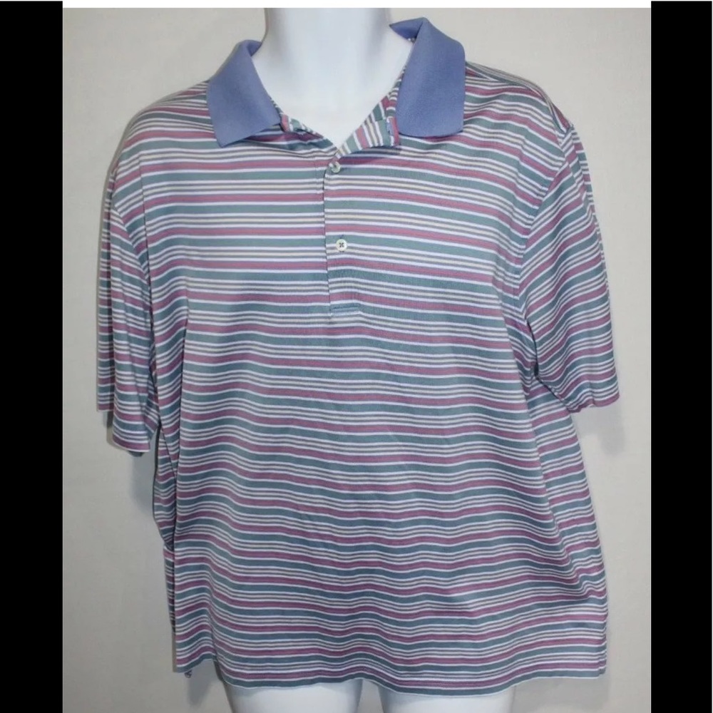 Fairway  Greene Shortsleeve Golf Polo Large